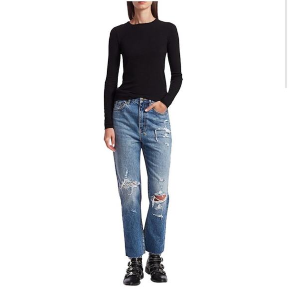 NWT NEW Ksubi Chlo Wasted Jeans Klub Trashed Denim - Picture 3 of 14